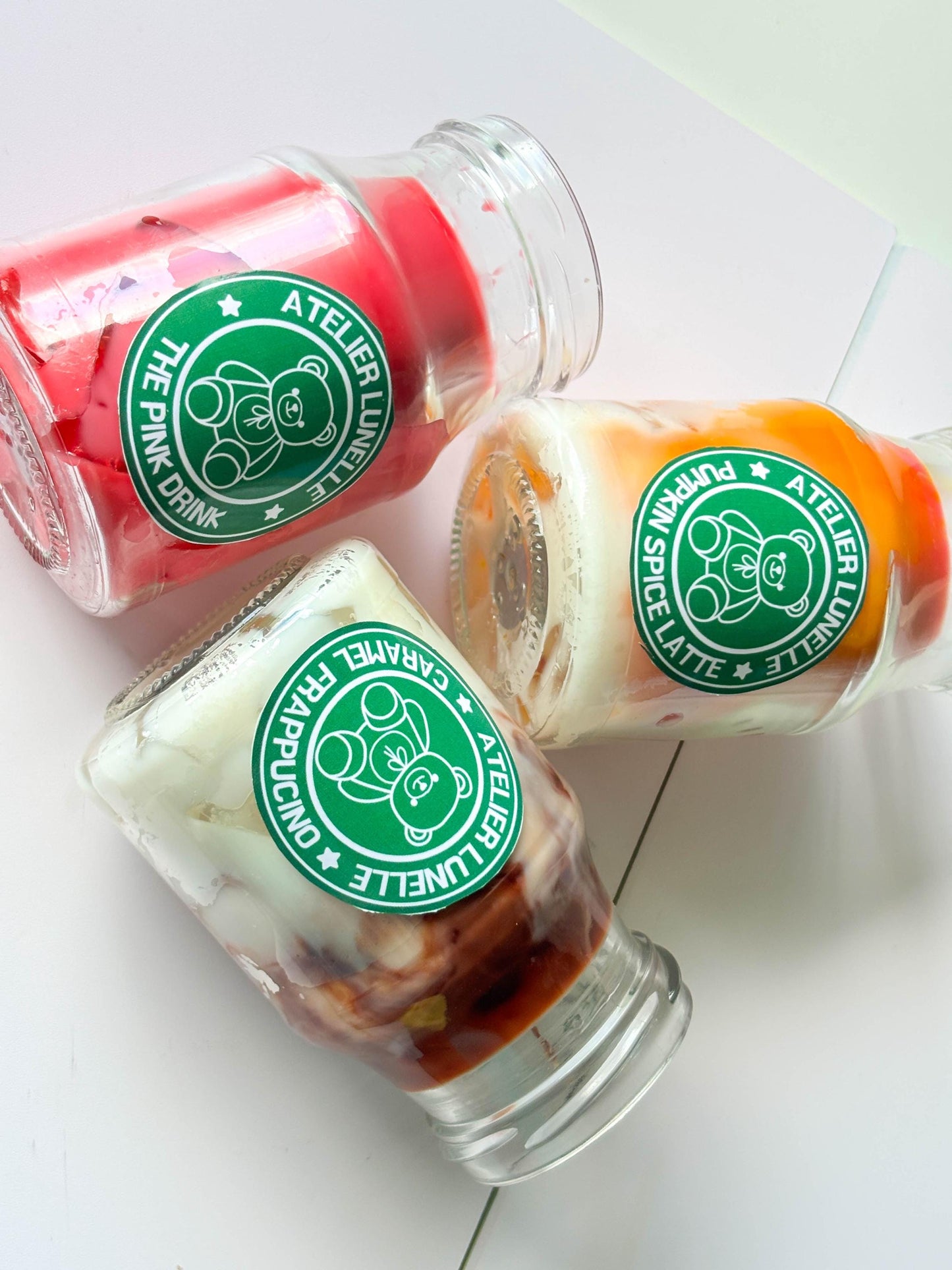 Starbucks drink candles