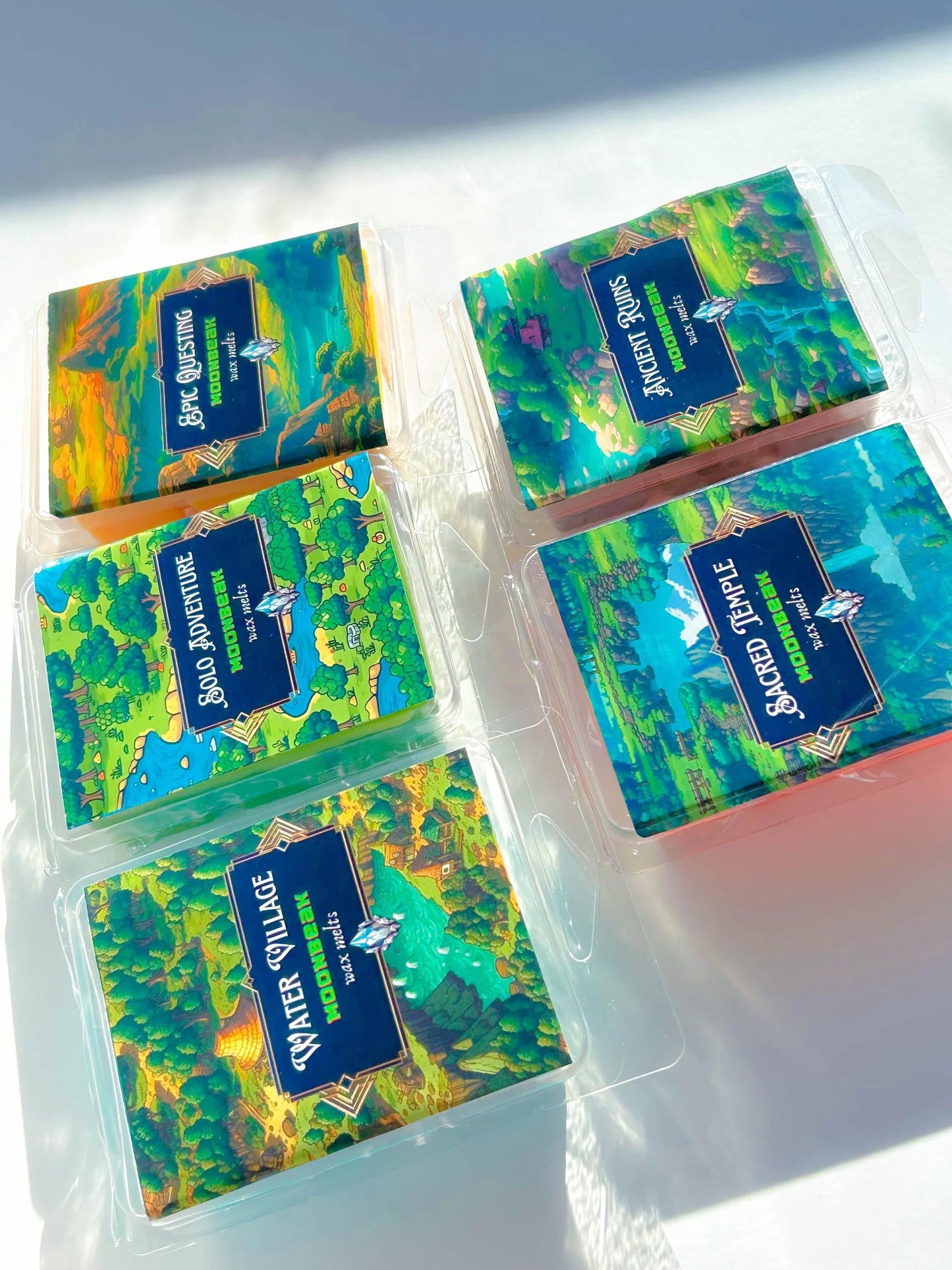 Fantasy RPG games nerdy wax melts