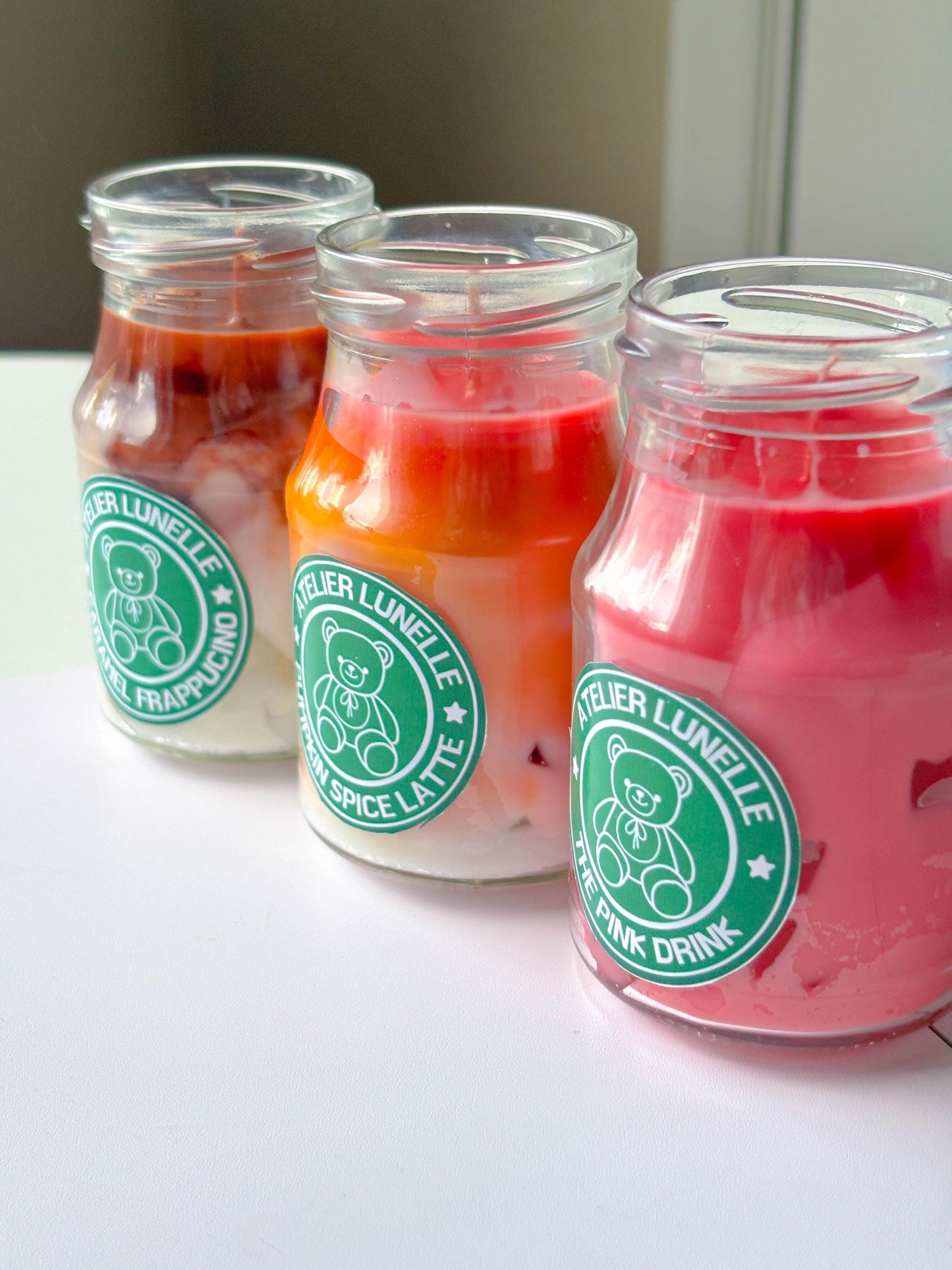 Starbucks drink candles