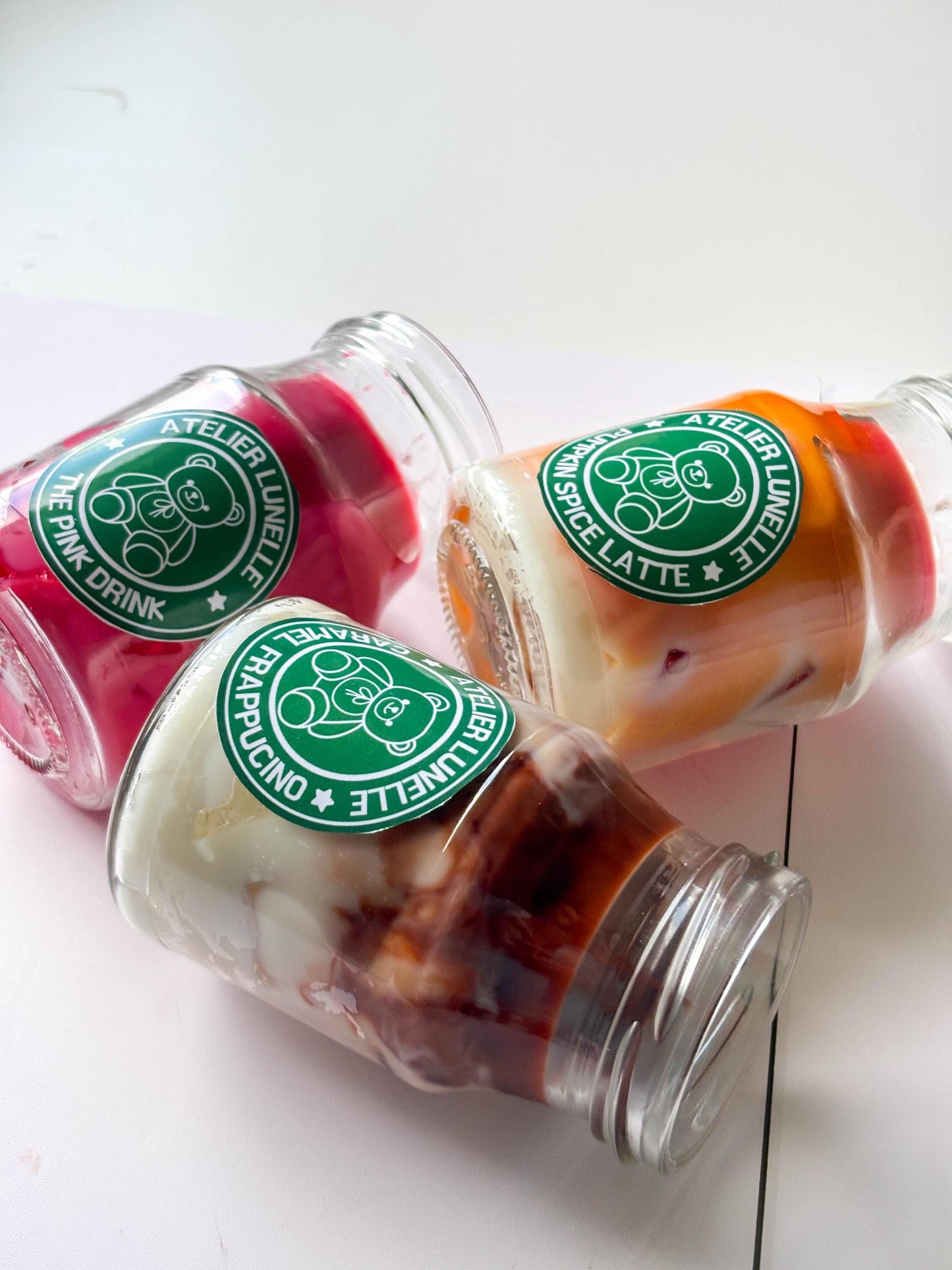 Starbucks drink candles