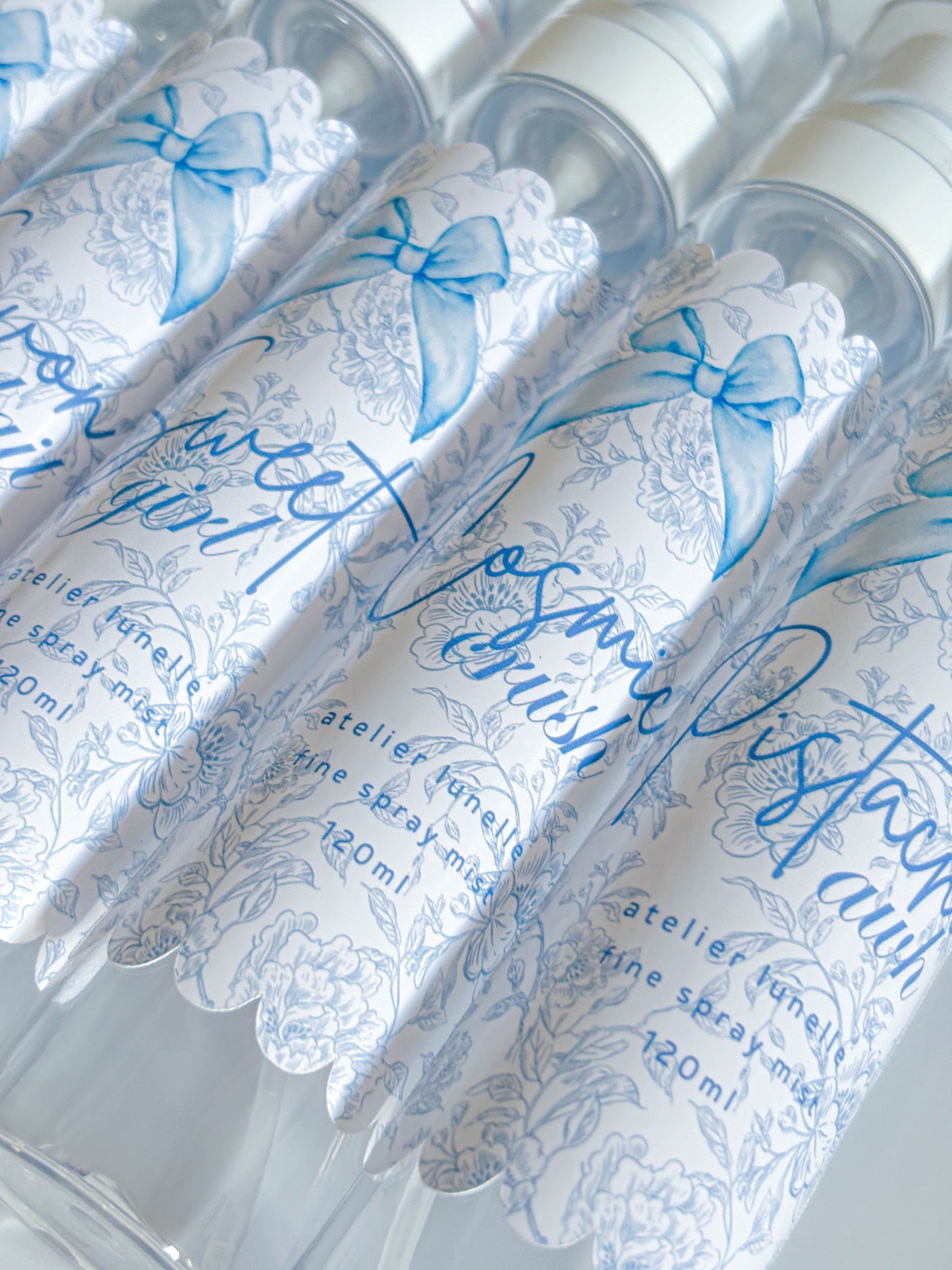 Cute coquette fresh and fruity dreamy body mists