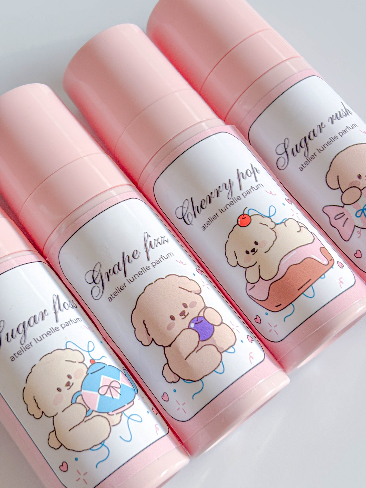 Kawaii gourmand candy body mists