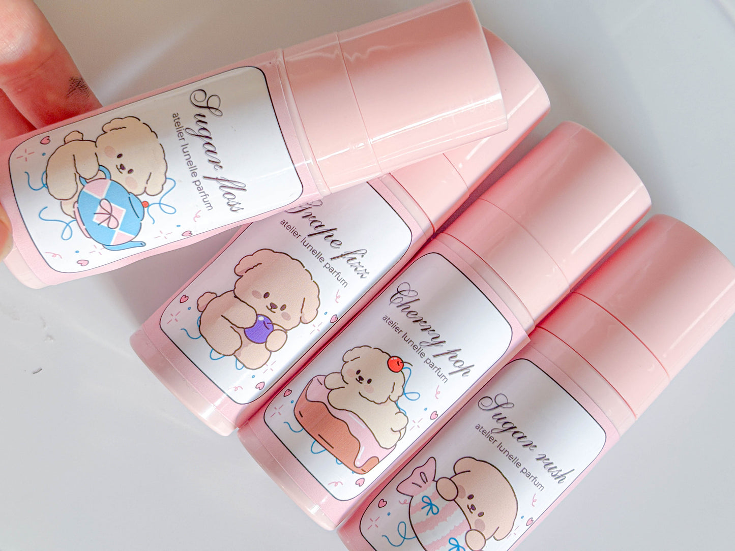 Kawaii gourmand candy body mists