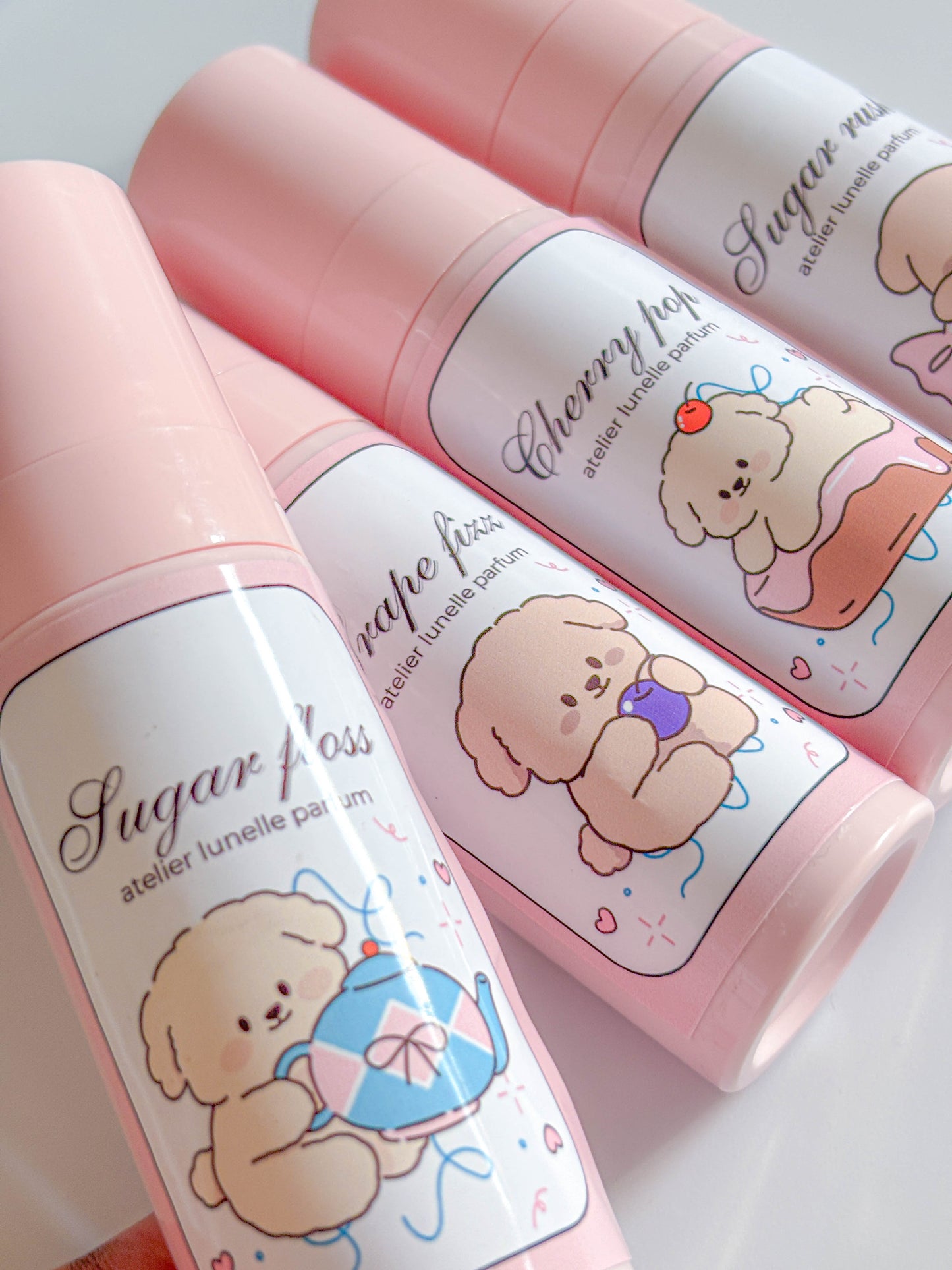 Kawaii gourmand candy body mists
