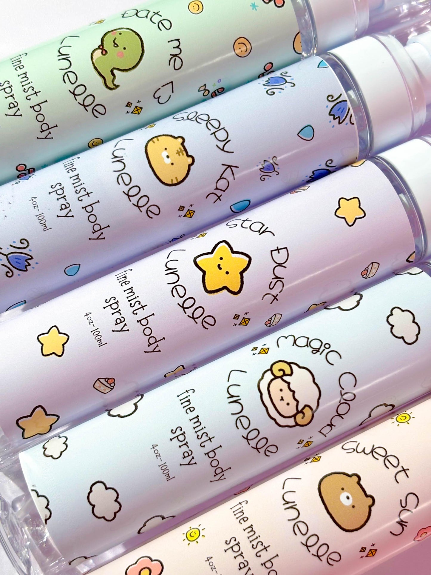 Kawaii ultra gourmand body mists