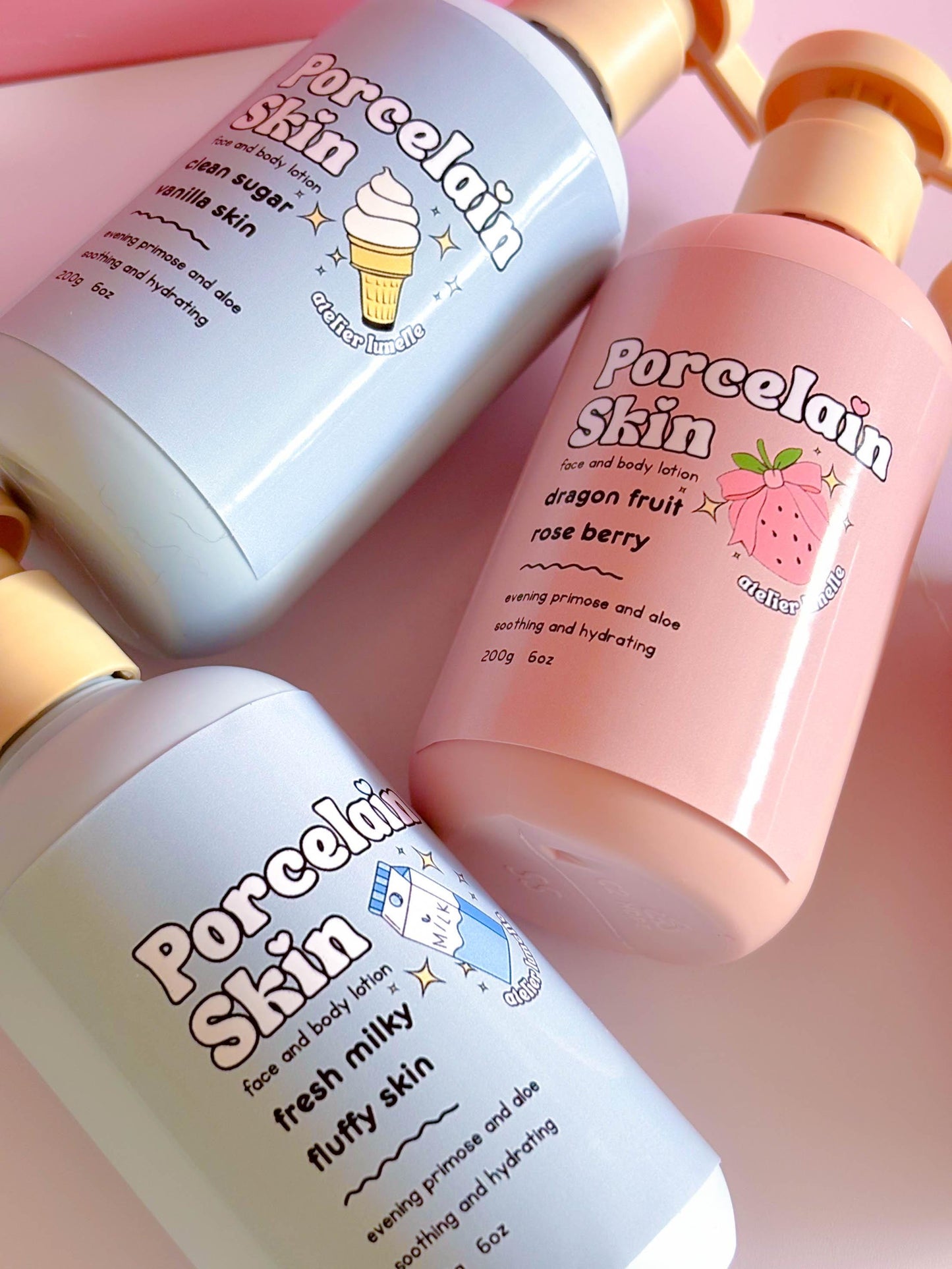 Unscented hydrating lotion for sensitive skin