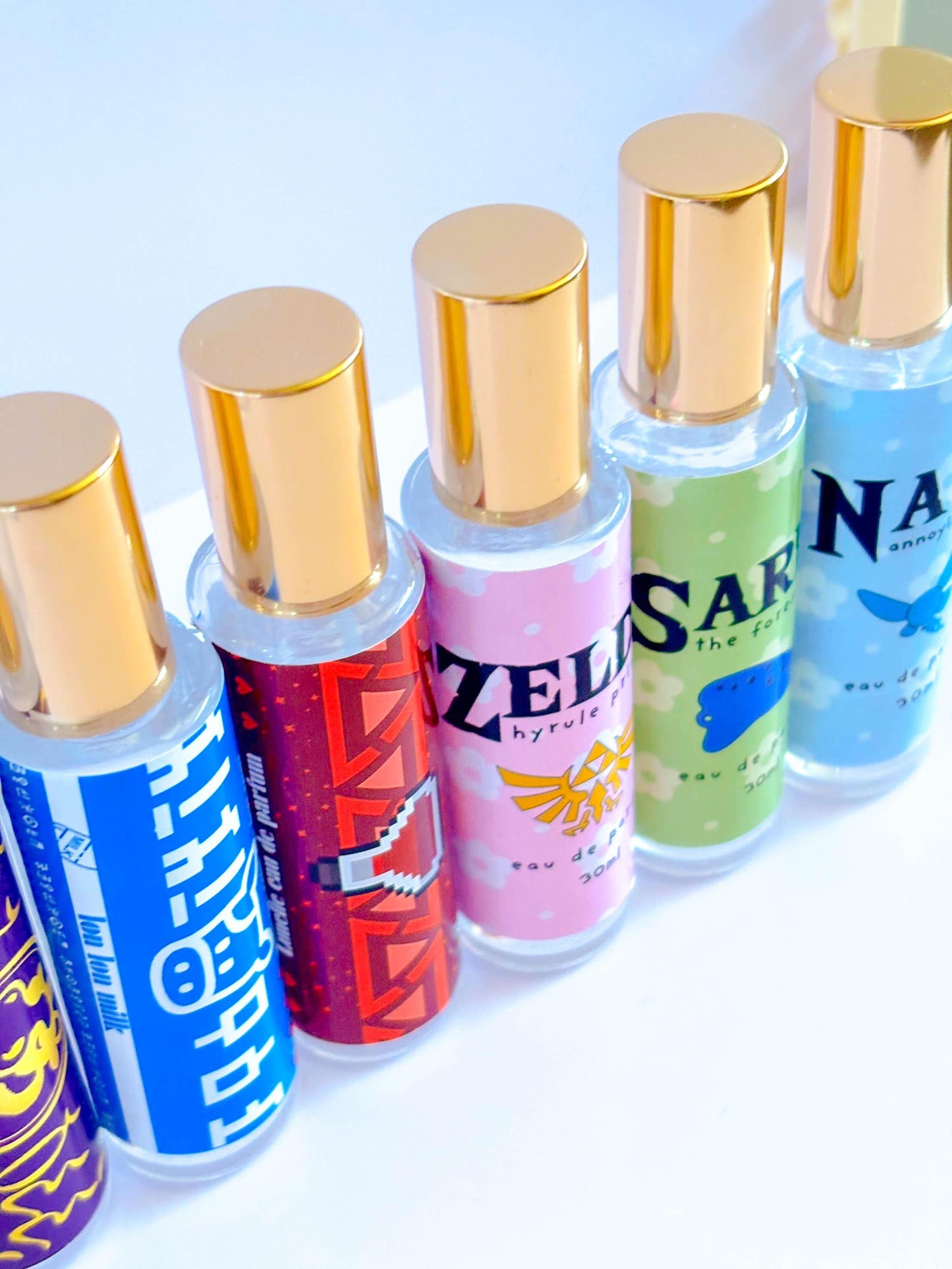 Zelda saria floral green nerdy perfume