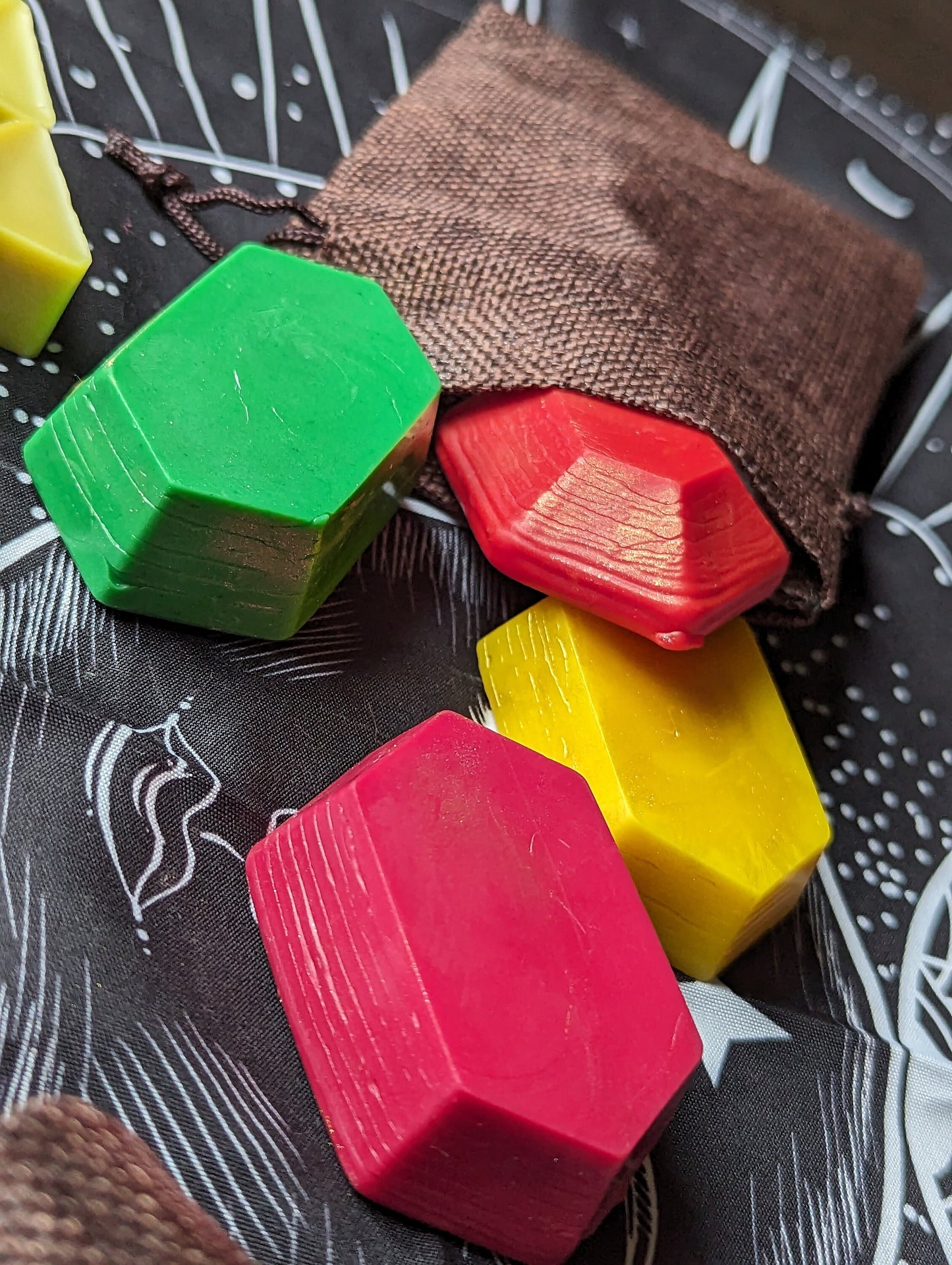 Zelda rupee wax melts