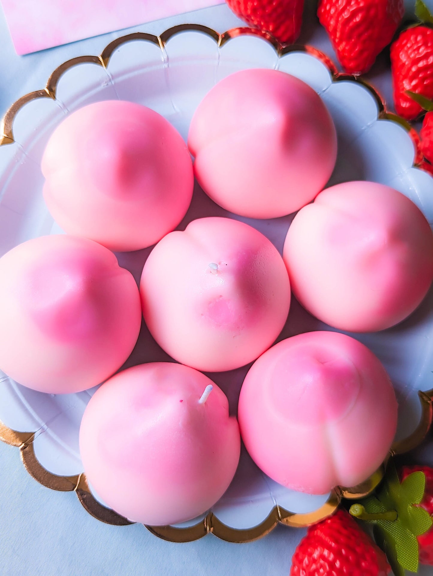 Cute fragrant peach wax melts