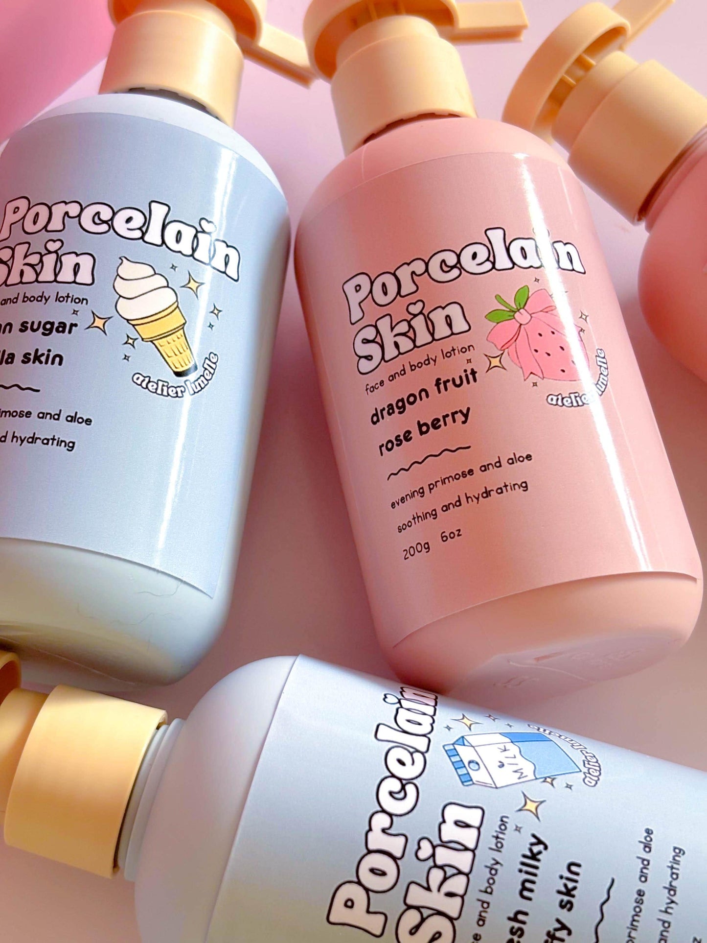Unscented hydrating lotion for sensitive skin