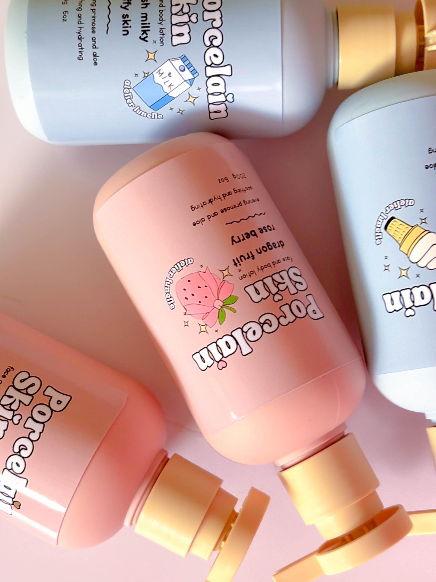 Coconut cake hydrating lotion for sensitive skin