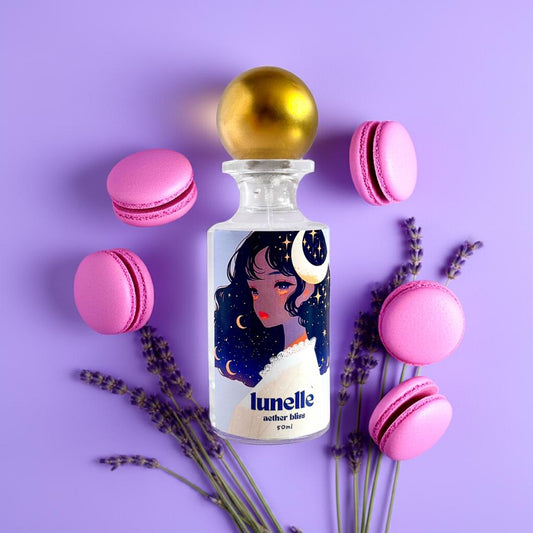 Soft girl lavender sugar powder perfume