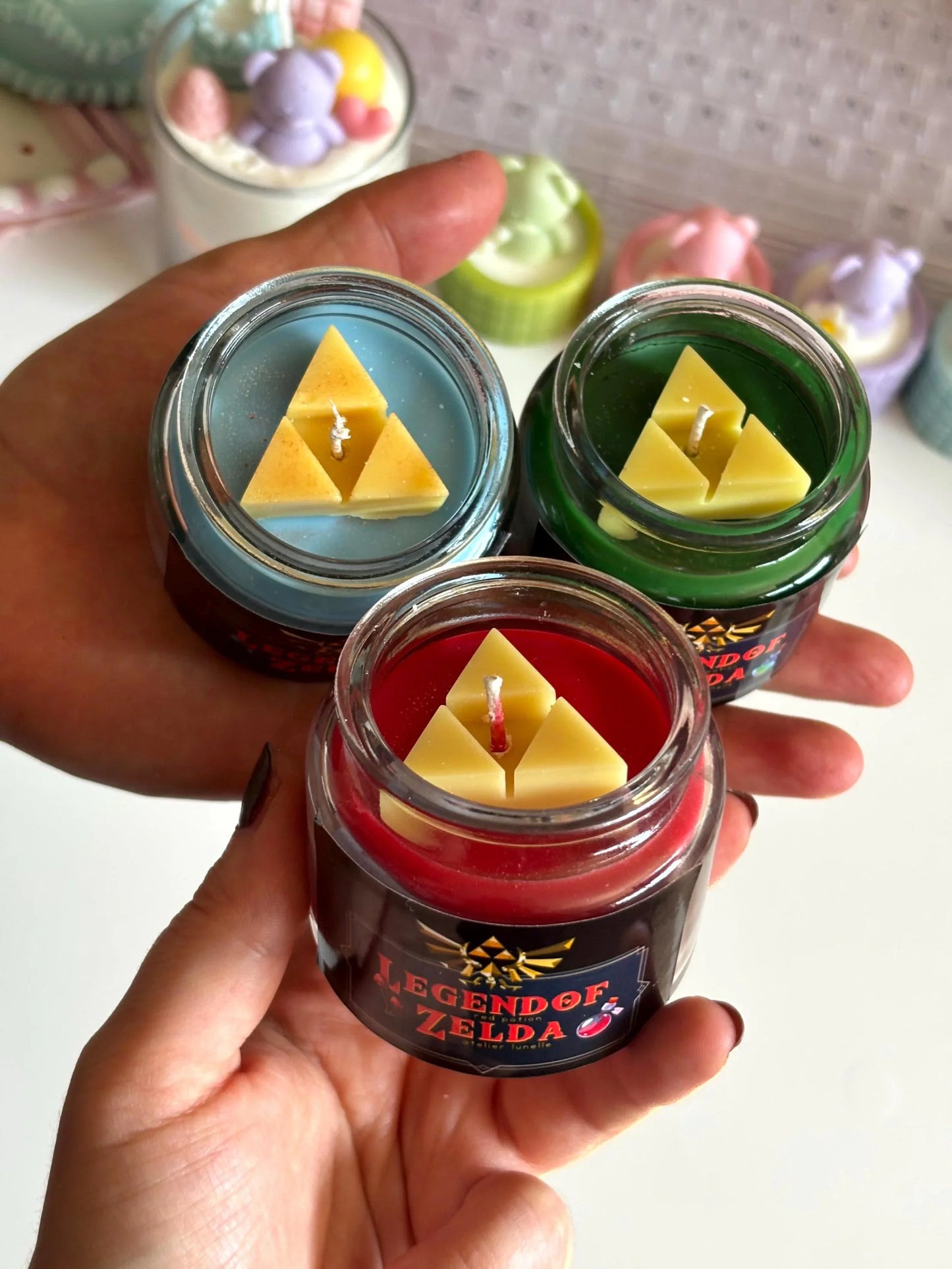 Zelda potion nerdy candles