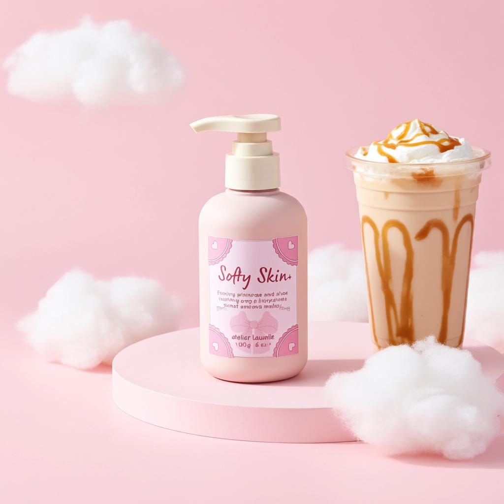 Gourmand caramel frappe gentle body lotion