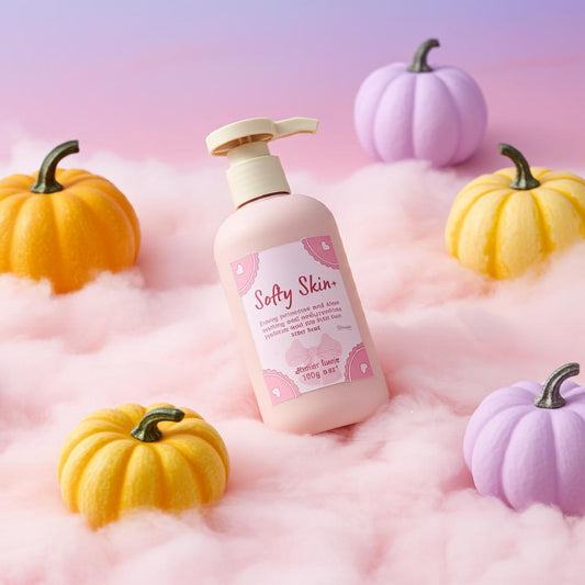 Fall pumpkin and maple syrup gentle body lotion