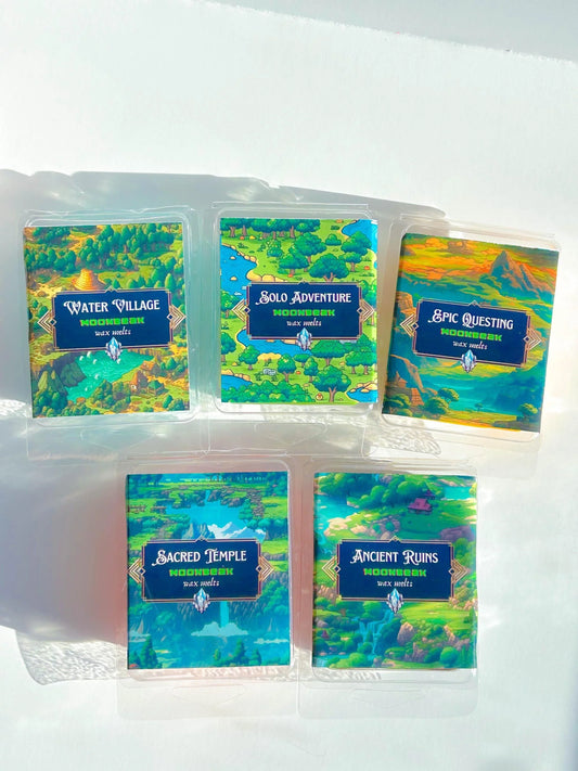 Fantasy RPG games nerdy wax melts