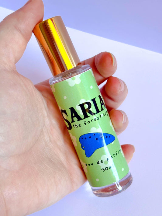 Zelda saria floral green nerdy perfume