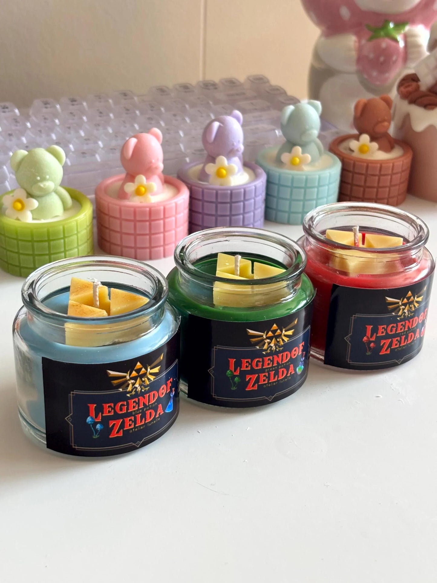 Zelda potion nerdy candles