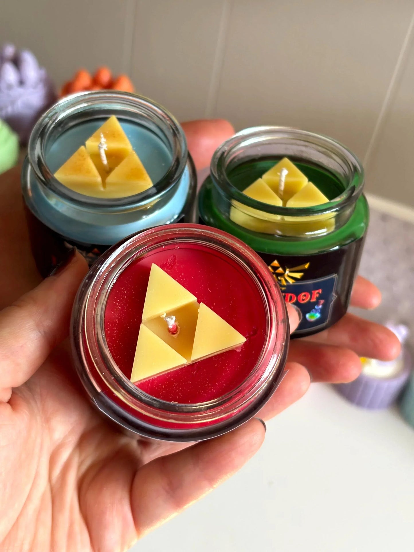 Zelda potion nerdy candles