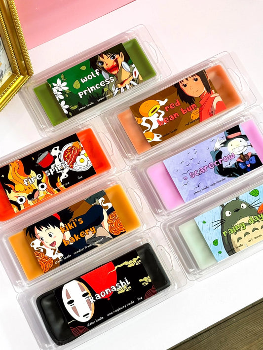 Studio ghibli movies wax melts