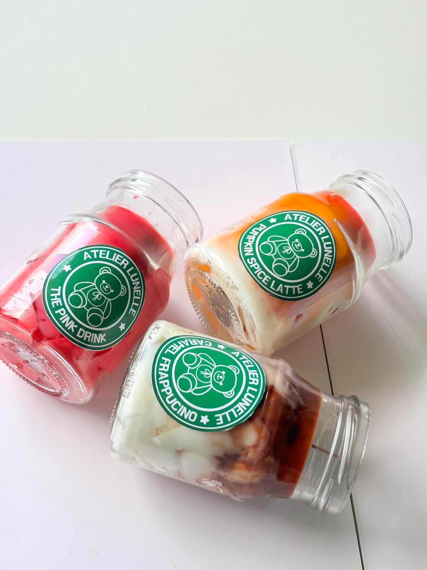 Starbucks drink candles