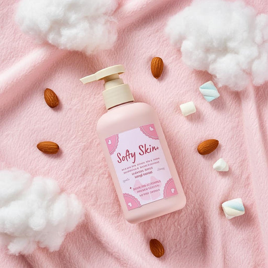 Nutty marshmallow gentle body lotion