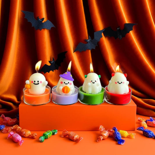 Halloween cute tea light candles