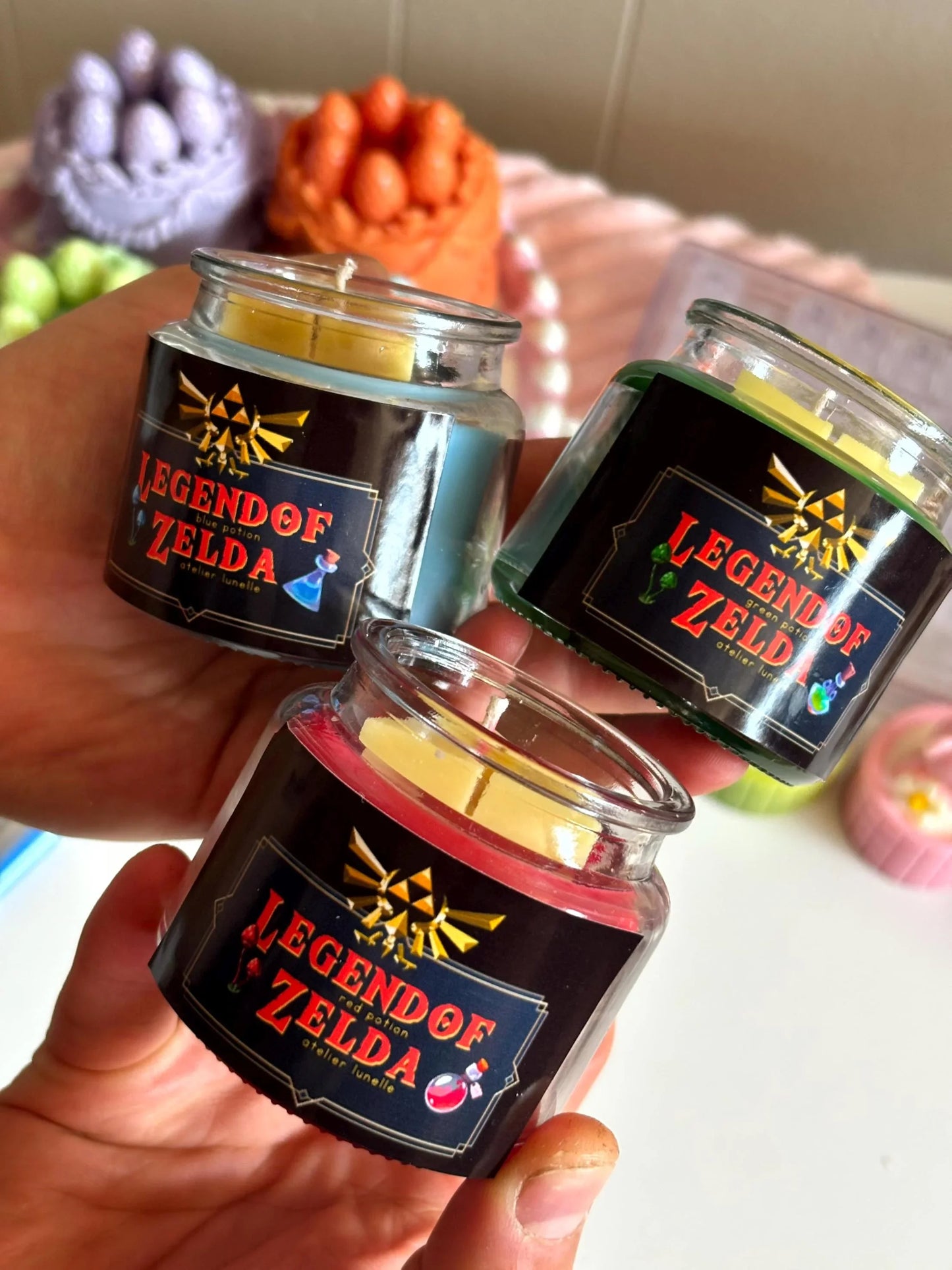 Zelda potion nerdy candles