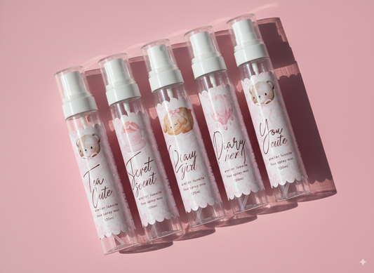 Coquette soft girl fragrant body mists