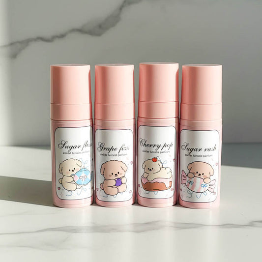 Kawaii gourmand candy body mists