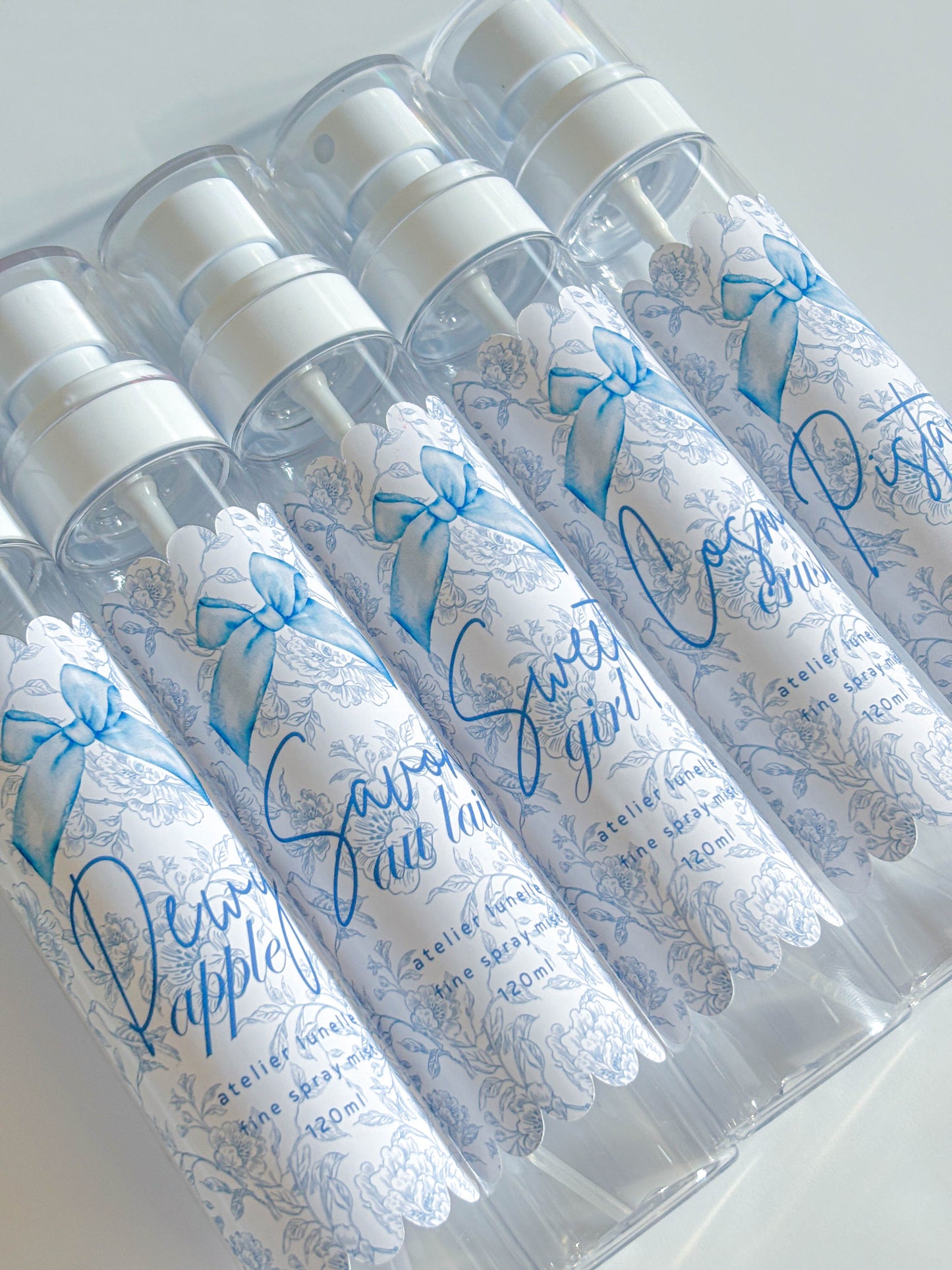 Cute coquette fresh and fruity dreamy body mists