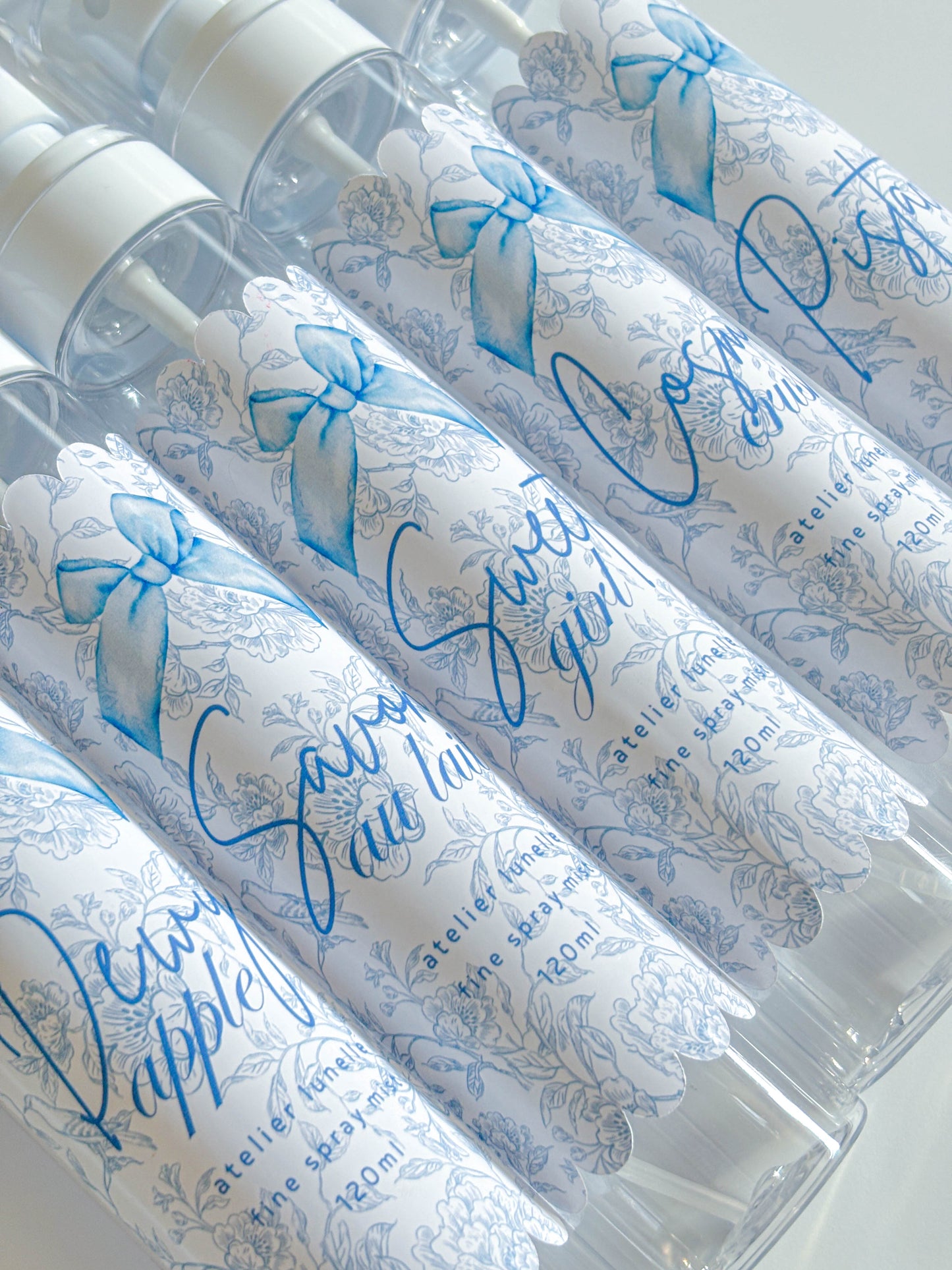 Cute coquette fresh and fruity dreamy body mists
