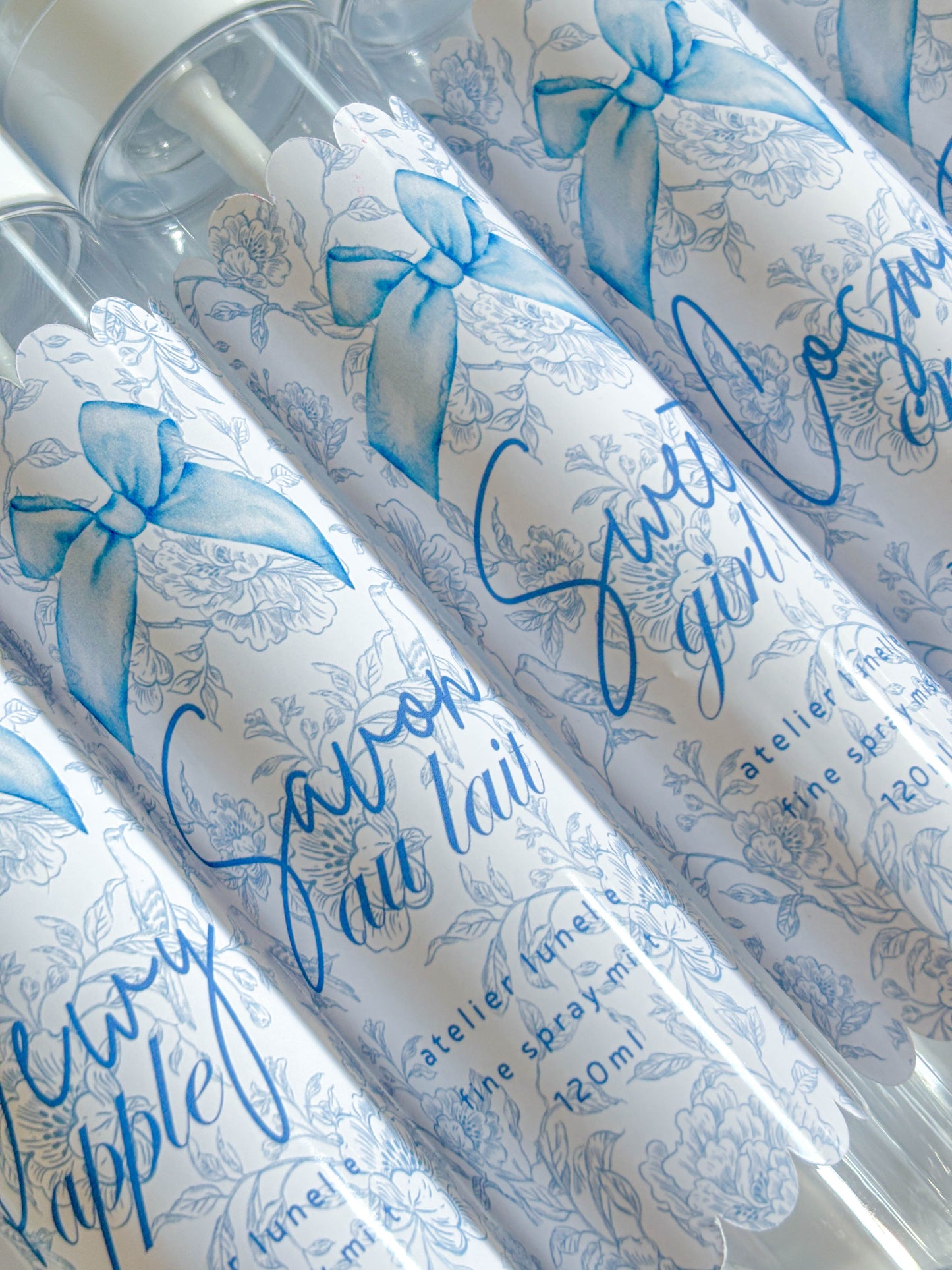 Cute coquette fresh and fruity dreamy body mists