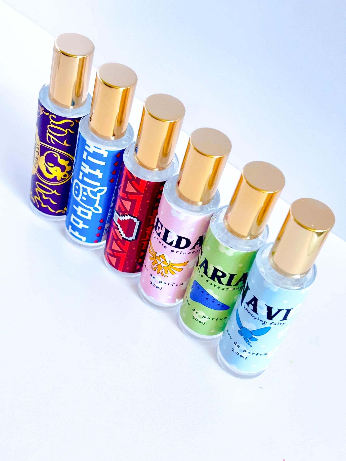 Zelda navi vanilla sweet flowers nerdy perfume