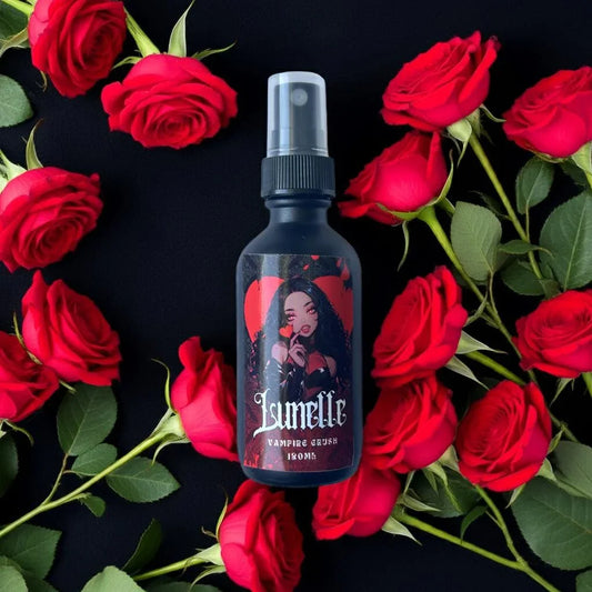 Gothic sweet amber dark romance perfume