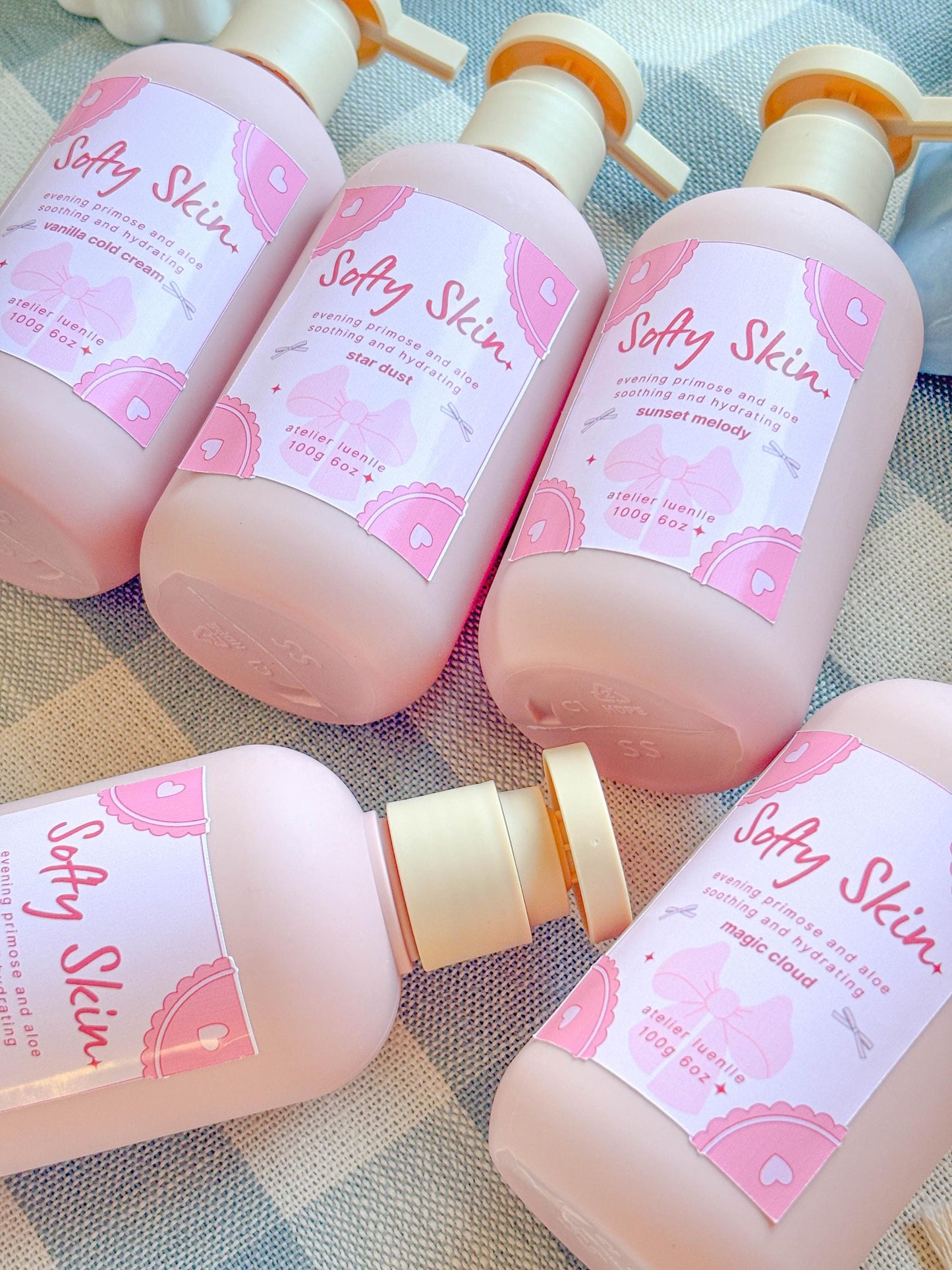 Luxury fresh apple gentle body lotion