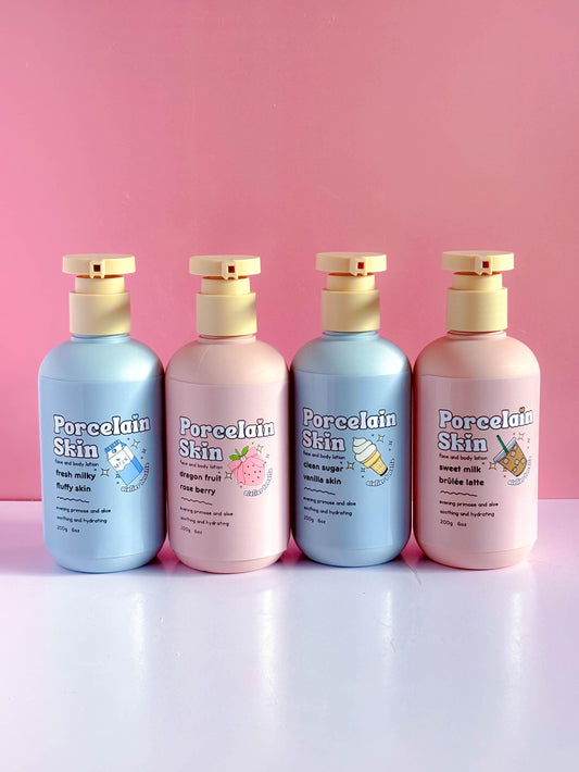 Marshmallow hydrating lotion for sensitive skin